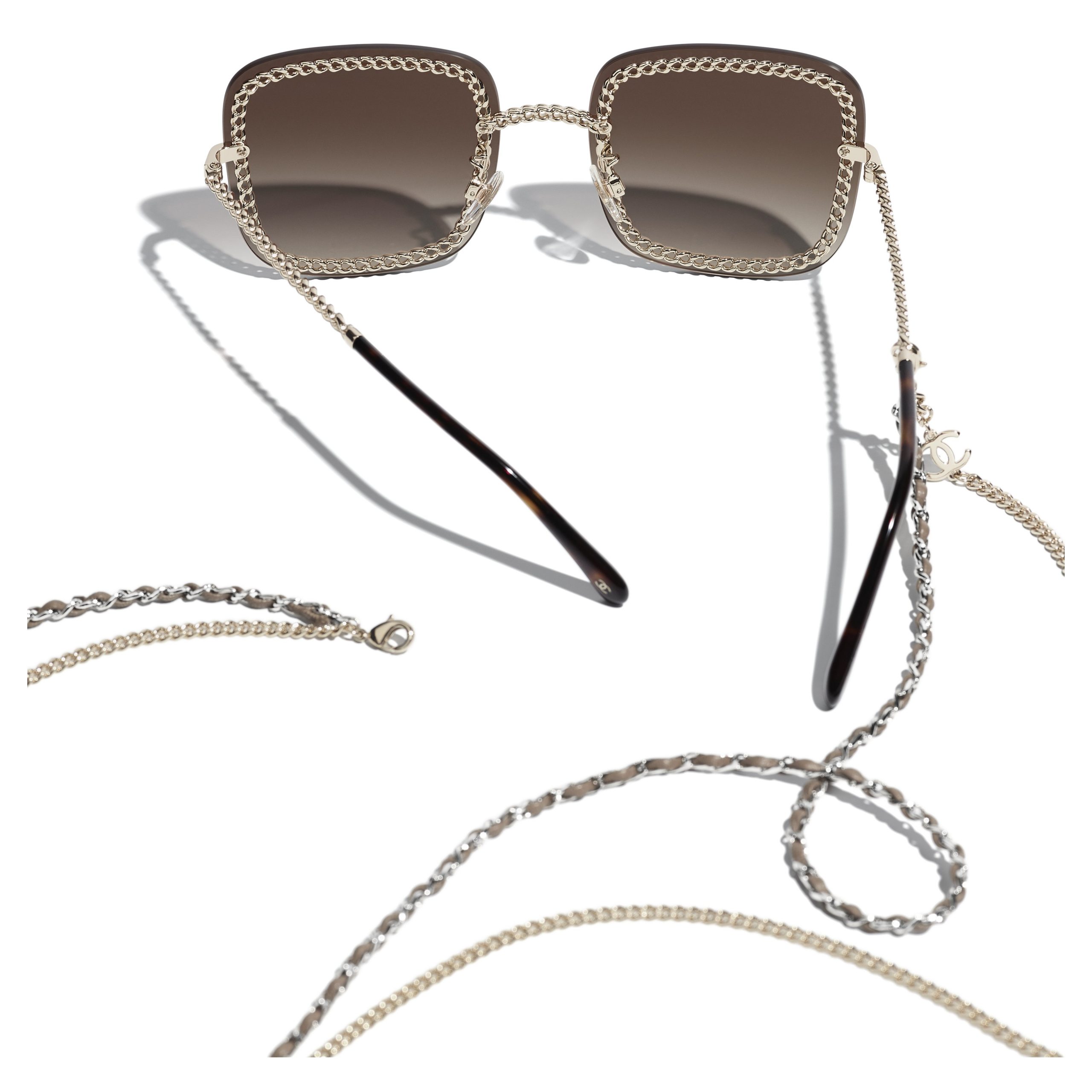occhiali da sole metallo donna Chanel