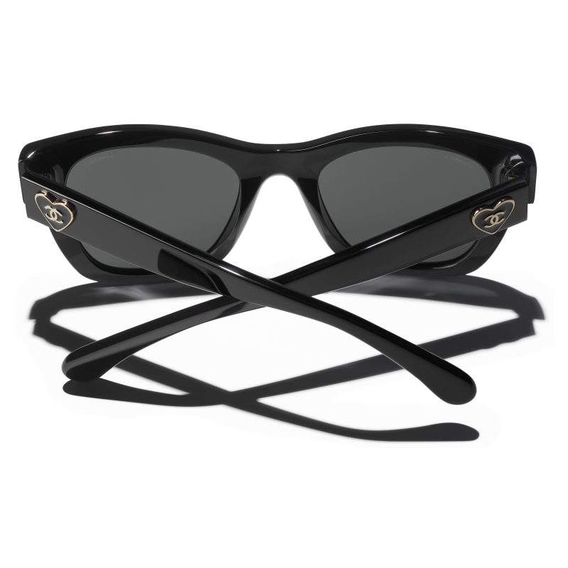 Chanel CH-4273T Occhiali modello Cat-Eye Da Sole Oro Argento